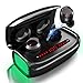 Wireless Earbuds, GRDE TWS Bluetooth 5.0 Headphones with【3000 mAh Charging Case】Deep Bass 170H Playtime CVC 8.0 Noise Canceling LED Display in-Ear Earphones Bluetooth Earbuds Built-in Mic Headset
