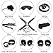 Gagu Bed Leather Bondage Restraint 10 Piece Kit for Women, 28.8 Ounce