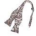 DBA7B13-15 Popular Pattern Microfiber Self-tie Bowtie For Boyfriend By Dan Smith