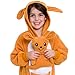 Silver Lilly Kids Kangaroo Animal Costume - Children Plush One Piece Pajamas (T)
