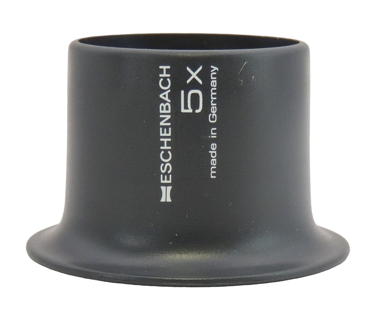 KD89 Eschenbach Watchmaker Magnifier - Made of Fireproof Plastic, Duplex Coated Glass Lens for Sharp Images - Made in Germany (5x Magnification - 20 Diopter)