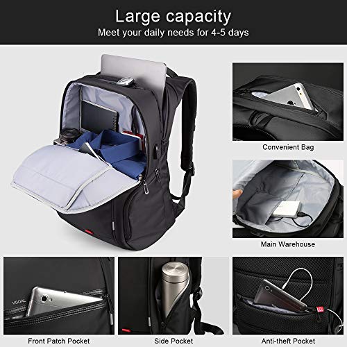 Carry On Backpack ,Extra Large 33L Flight Approved Water Resistant