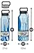 Healthy Human Stainless Steel Water Bottle | Double Walled Vacuum Insulated Water Thermos for Adults | Eco-Friendly Travel Bottles with Leak Proof Lid (Ocean Tide, 32 oz/ 946 ML)