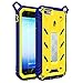 iPhone 6S Plus Case, POETIC Revolution [Premium Rugged] Protective Case with [Landscape Stand Feature] [Shock Absorption & Dust Resistant] for Apple iPhone 6 Plus/iPhone 6S Plus Yellow/Blue