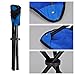 lychee Outdoor Three-Legged Foldable Folding Stool Camping Beach Fishing Chair Garden Seat Small Travelling Stoolthumb 4