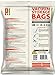 DIBAG Space Saver Vacuum Storage Bags - 6 Premium Travel Space Bags - Bag Size: Jumbo 130x90 cm - 2X Sealed Compression Plastic Bags for Clothing Storage, Clothes Bedding & Packing