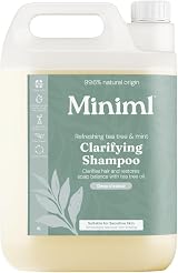 Miniml Natural Hair Shampoo Eco Friendly 5L Refill Tea Tree Mint Cruelty Free