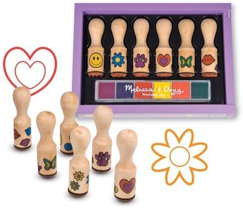 melissa and doug happy handle stamp set