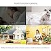 YI Home Camera, Wi-Fi IP Indoor Security System with Motion Detection, Night Vision for Baby / Pet / Front Porch Monitor, Remote Control with iOS, Android, PC App - Cloud Service Available (White)