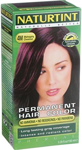 Naturtint Hair Color - Permanent - 4M - Mahogany Chestnut - 5.28 oz