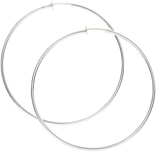claire's fake hoop earrings
