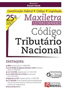 Livro Código Tributário Nacional Maxiletra