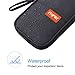 FLYMEI Travel Wallet Family Passport Holder, Document Organizer Travel Wallet with Hand Strap, RFID Blocking Document Organizer Bag Ticket Holder for Women/Men