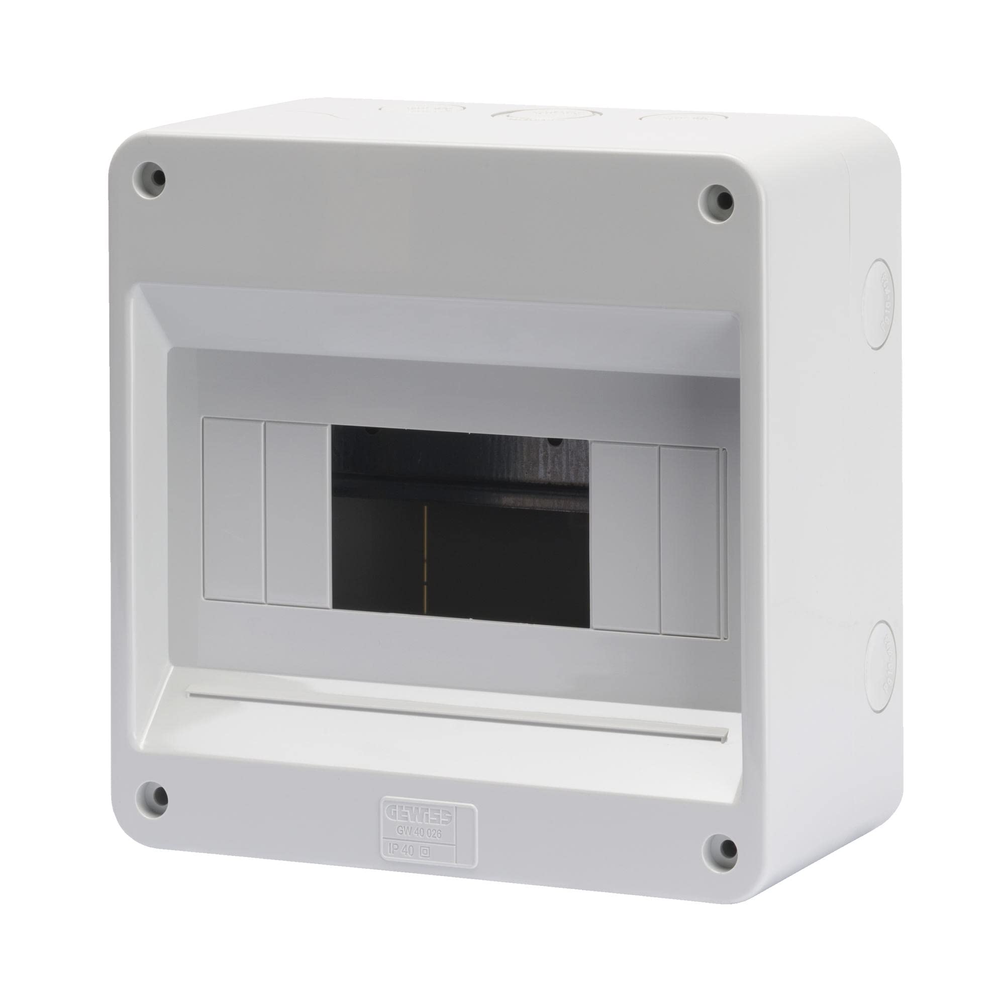 Gewiss 40 cd - Wall Control Unit Without Door 8 modules ip-40
