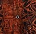 Johari West Men's Button-Down Short Sleeve Shirt, Geometric Forest (Amber, X-Large)