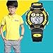 Boys Watches,Sports Watch,Digital Watch Features Night-Light,Swim,Frozen,Waterproof Kids Watch,Yellow