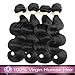 7a Unprocessed Human Hair 14 16 18 20 Inch Body Wave Hair Weft With Free Part 4 Multiplied By 4 Lace Closure