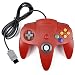 N64 Controller, iNNEXT Classic Wired N64 64-bit Gamepad Joystick for Ultra 64 Video Game Console (Red) primary