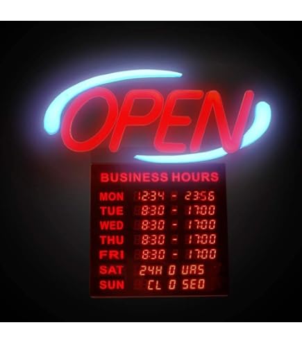 LED　open　Sign LED Energy Plus 32