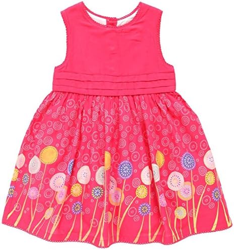 Jojo Maman Bebe Baby Girls' Lollipop Party Dress, Raspberry, 3 6 Months