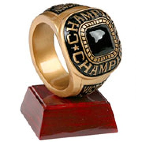 Championship Ring Trophy/ Fantasy Football FFL Resin Award / Basketball / Baseball / Soccer / Winner Victory