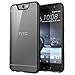 HTC One A9 Case, [Scratch Resistant] i-BlasonClear [Halo Series] for HTC One A9 2015 Release Hybrid Bumper Case Cover (Clear/Black)