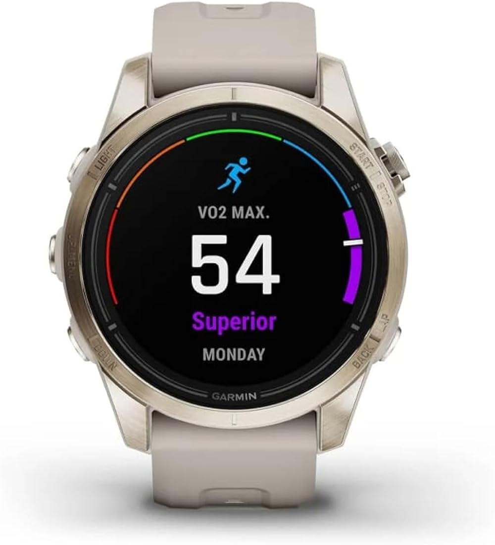 Garmin Epix Pro Gen 2 Standard Smartwatch 42mm Soft Gold Light Sand GPS