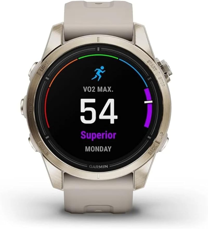 Garmin Epix Pro Gen 2 Standard Smartwatch 42mm Soft Gold Light Sand GPS
