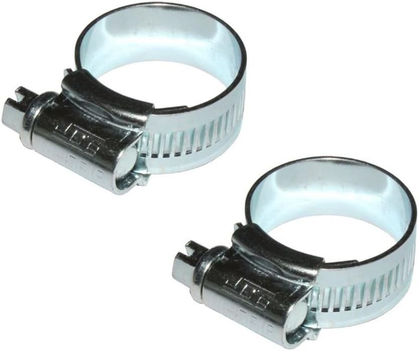 JCS Hi-Grip Zinc plated hose clamp 80-100mm x2, 80-100mm (3 1/8 - 4 ins)