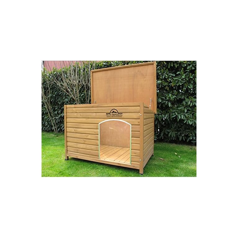 Kennels Imperial® Extra Large Insulated Wooden Norfolk Dog Kennel With