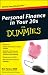 Personal Finance in Your 20s For Dummies