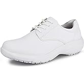 Hawkwell Women's Slip Resistant Lightweight Nursing Shoes Comfortable Lace Up Work Shoes