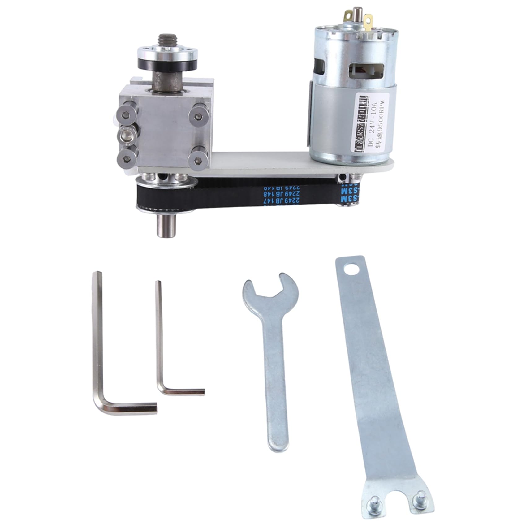 KJKVIVH Mini Aluminum Table Saw Lifting Spindle DIY Cutting Polishing Woodworking Replacement