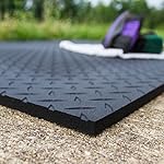 Equine Stall Mat, Bed Mat, Barn Flooring, Kennel Floors - Heavy Duty Rubber Mat 4' x 6' x 1/2"