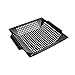 Arctic Monsoon Stainless Steel Non-Stick Grilling Basket, Black