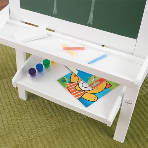 3 KidKraft+Deluxe+Wood+Easel+White