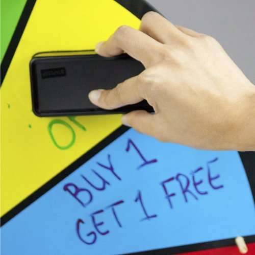 image for 12 Inch Color Dry Erase Prize Wheel By Midway Monsters