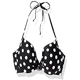 Smart & Sexy Womens Extreme Add-a-Size Push-up Halter Bikini Top