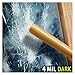 BDF S4MB20 Window Film Security and Privacy 4 Mil Black 20 (Dark) - 36in X 12ft