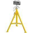 VEVOR 0.5-12 inch Roller Pipe Stand Adjustable Height 32"-55" Pipe 2500Lb Capacity Jack Stands Folding Portable High Folding