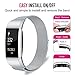 Oitom for Fitbit Charge 2 Accessory Replacement Band,(2 Size) Large 6.7