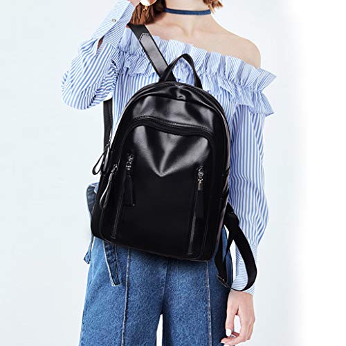 Farmerl Men Backpack Large Capacity Computer Travel Simple Fashion Out of Student Bag - Thumbnail 3