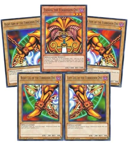 Yu-Gi-Oh! Exodia The Forbidden One LART-EN004 - Ultra Rare Limited Edition Single Card