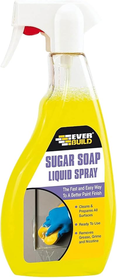 Everbuild Sugar Soap Ready to Use Spray 500ml – Grease Grime Nicotine Stain