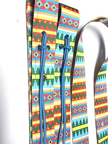 cinch strap set latigo tribal cinch