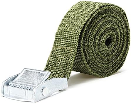 Alamor 200cm Motorcycle Lashing Strap Cargo Buckle Belt - White - Image 4