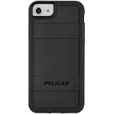 PELICAN - iPhone SE (2020) Case - iPhone 8 Case - PROTECTOR Series - Military Drop Protection - 4.7 Inch - Black