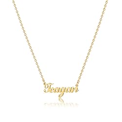 M MOOHAM Custom Teagan Name Necklace for Teagan