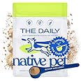 Native Pet Dog Vitamins & Supplements - 120 Scoops - 11-in-1 Multivitamin for Dogs with 21 Supplements & Vitamins – Nutritious Food Topper Powder - Pet Health & Puppy Essentials - 120 Scoops