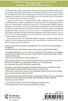 The Responsible Fashion Company Integrating Ethics And - 